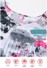 Silk-Blend Short Sleeve Nightgown for Moms, New Summer-Style Lightweight Loose Pajamas.