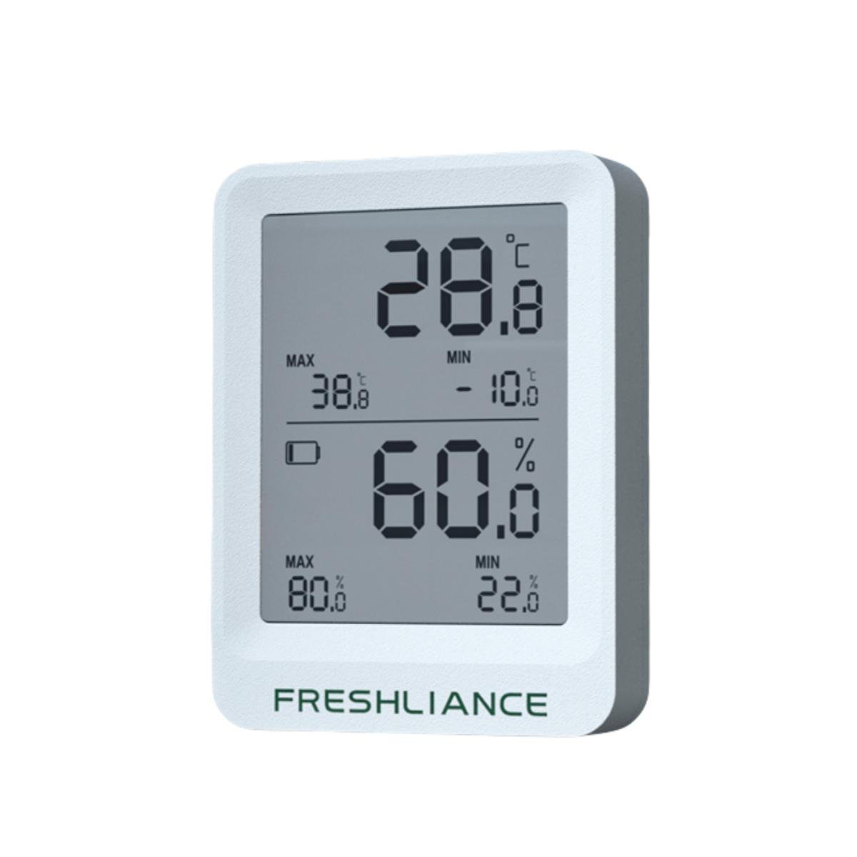 

Регистратор температуры и влажности BT Холодильное хранение фруктов Холодильная цепь Транспортировка Регистратор температуры Управление приложением белый