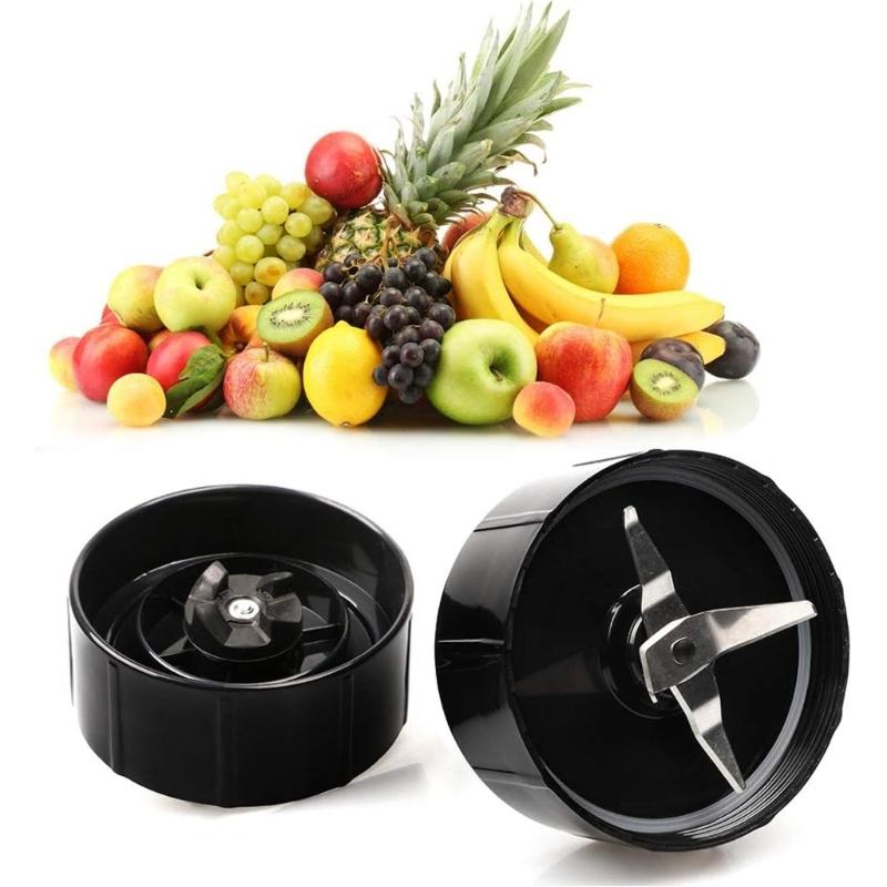 Blender Blade Mixer Blade Set Blender Replacement Parts Sealing Gaskets for Magic 250W MB1001/MB1001B/MBR-1701 Blender