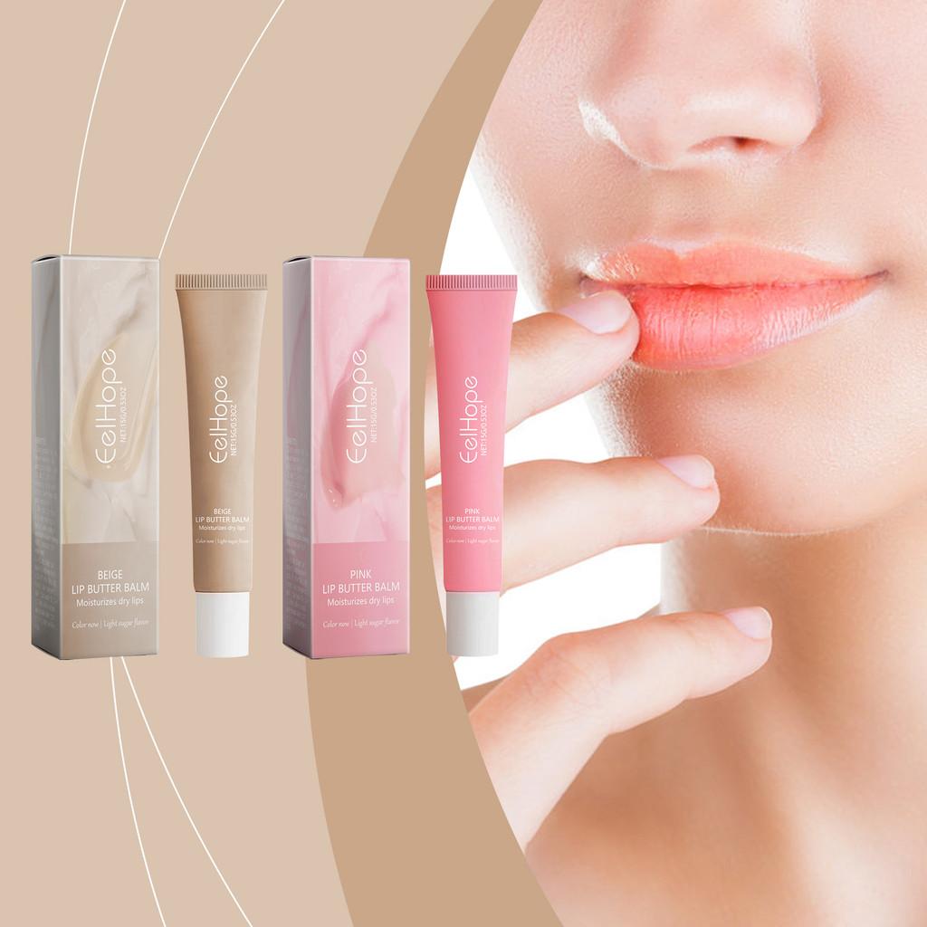 Eelhope Moisturizing Lip Balm For Hydrated And Revitalized Lips 15g In Beige And Pink Shades