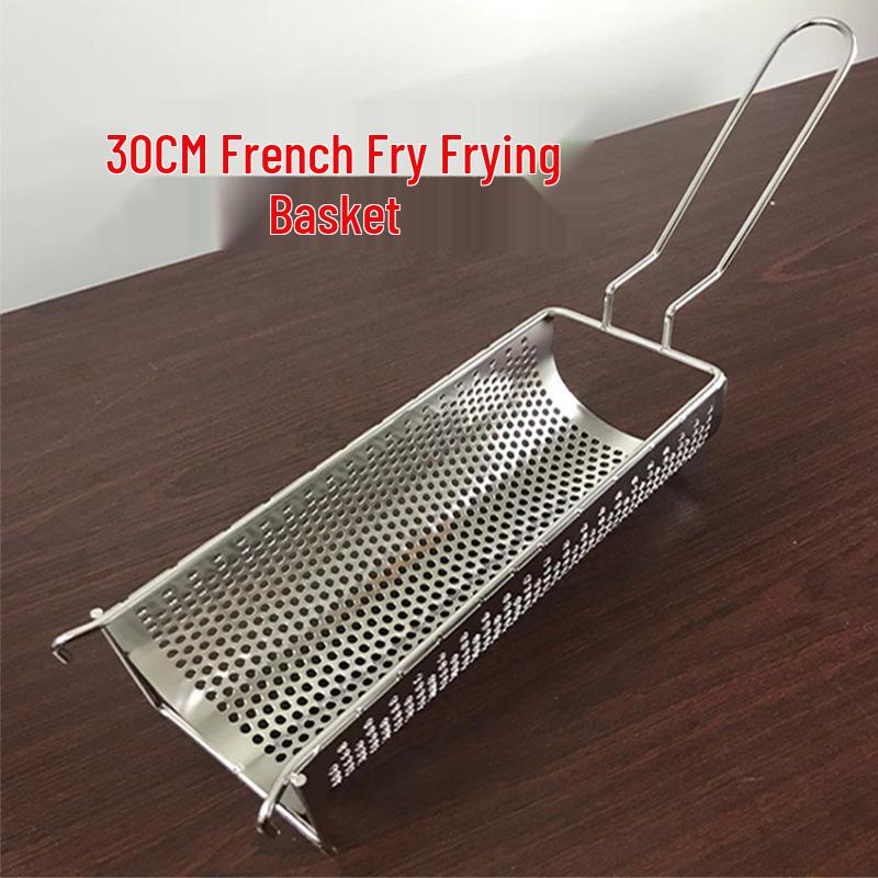 Manual Long Fry Extruder: 30cm French Fry Pressing Machine