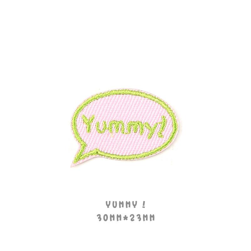 Dikişsiz Kendinden Yapışkanlı İngiliz Kumaş Etiket Desen Etiketi Pantolon Çanta Dekorasyonu Çıkartması Kıyafet Deliği Nakış Yama Etiketi Küçük