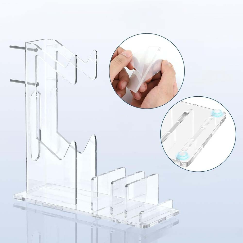 Game Accessory 9.06*9.45*3.54in Controller Organizer Three-dimensional Compartments Holds Controllers And Headsets