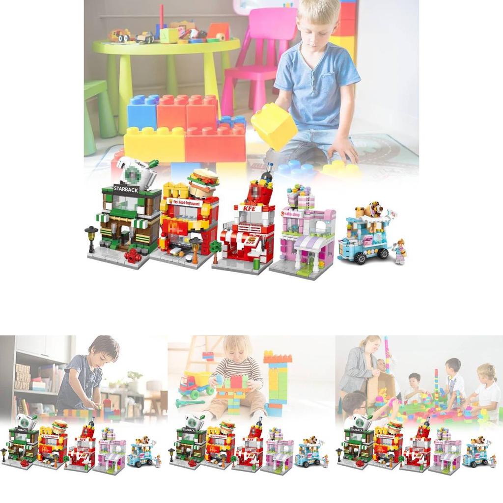 Creative And Colorfulcompatiblekids Educational Building House Toy