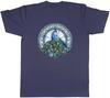 Peacock Unisexs TShirt Stainglass Feather Bird Pheasent Unisex Tee Gift