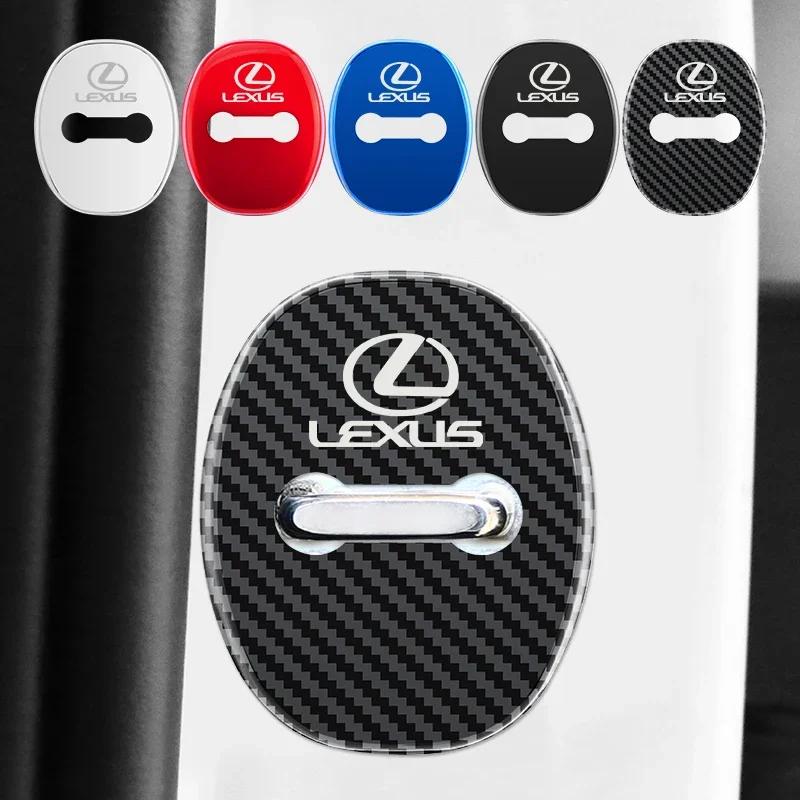 2026 Hot Interior Stickers For Lexus RX350 IS300 ES350 IS250 CT200H IS NX ES GS350 NX200T RX GX GX460 4pcs Stainless Steel Car D
