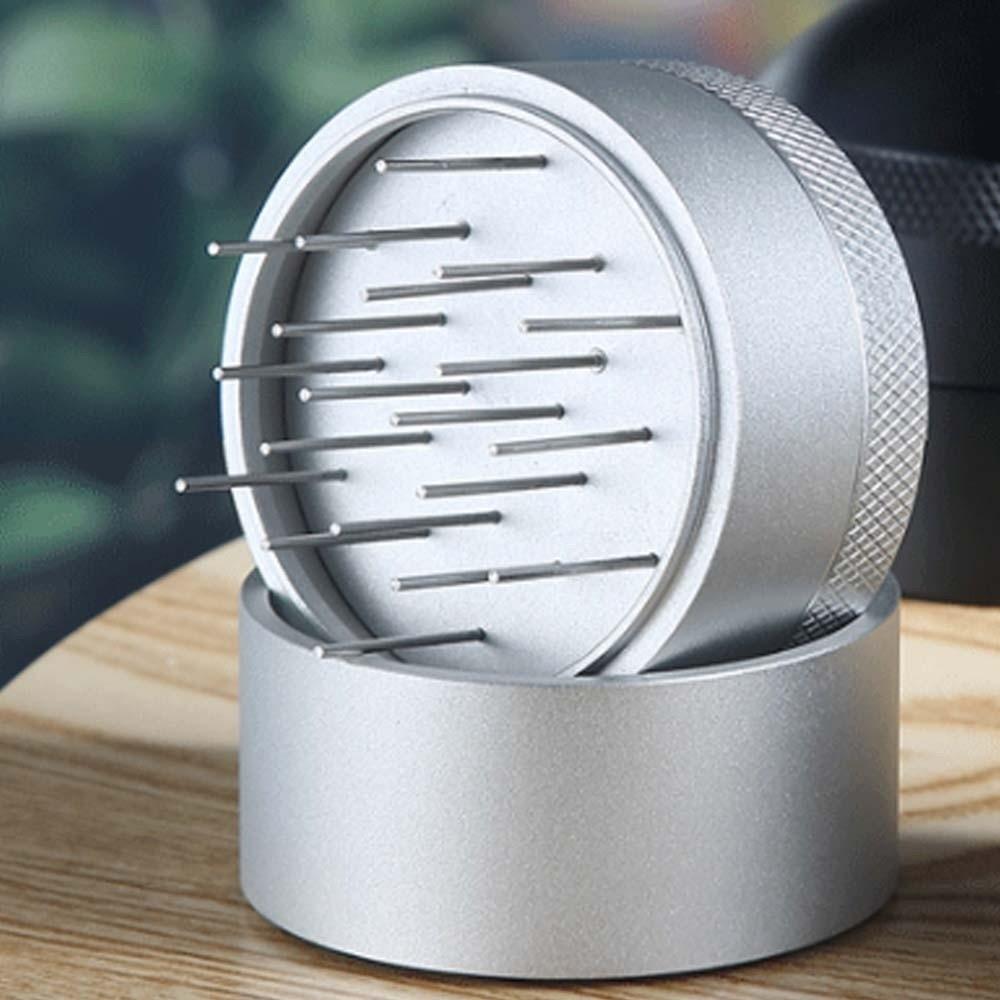 Aluminum Zinc Zinc Alloy Coffee Needle Distributor ABS Silver Coffee Agitator  Easy To Use