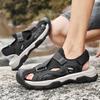 Beach Shoes Men's New Summer Breathable Soft-soled Bag Head Sandals Men's One-pedal Soft-soled Non-slip Lightweight Men's Shoes