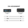 For GM 12 Pin OBDII OBD 2 Auto Diagnostic Connector Adapter Cable GM12 To 16 Pin Cable Car Diagnostic Auto Tool