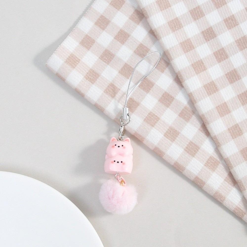 Cartoon Mobile Phone Lanyard Cute Hanging Ornament New Keyring Gift