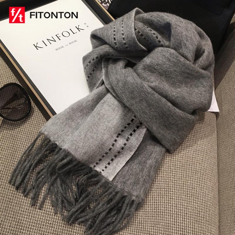 

Мужской зимний шарф FitonTon из 100% шерсти