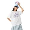 Li Ning Sportlicher Lifestyle Serie High Street American Vintage Buchstaben Rundhals Bequem Atmungsaktiv Vielseitig Kurzarm T-Shirt AHSV258-1