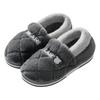 Simple cotton shoes men's indoor home non-slip and warm home bag and soft-soled winter new antibacterial slippers