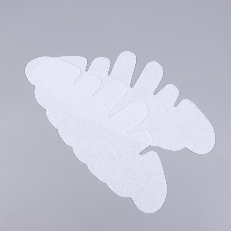 10 Pcs Hat Sweat Liner Shields Absorbing Pad Prevents Stains Protector Bands For Baseball Golf Cap Men Women