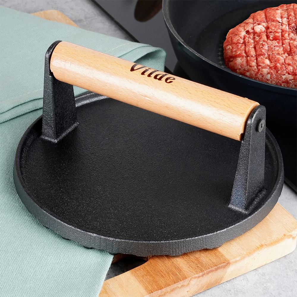 Gusseiserne Burgerpresse CAST LINE 17,5 cm