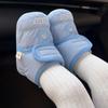 Baumwoll-Lauflernschuhe für Babys, für Jungen & Mädchen, 6-12 Monate, mit Samtfutter, für Winter & Herbst