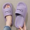 Infradito estive da donna con plateau ispessito antiscivolo, sandali da spiaggia, moda per interni domestici, pantofole leggere antiscivolo