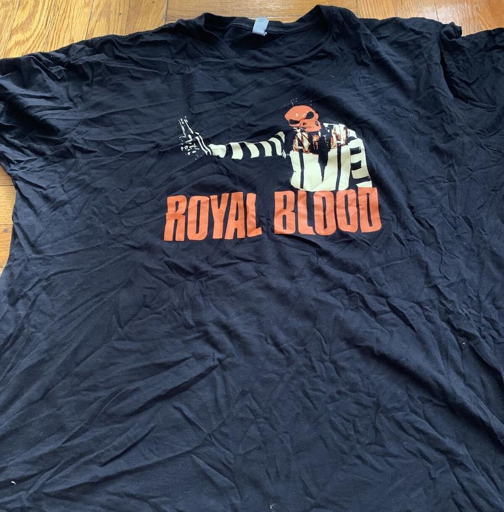 Collection Royal Blood Band Short Sleeve Black All Size  OM780 Unisex T-Shirt L