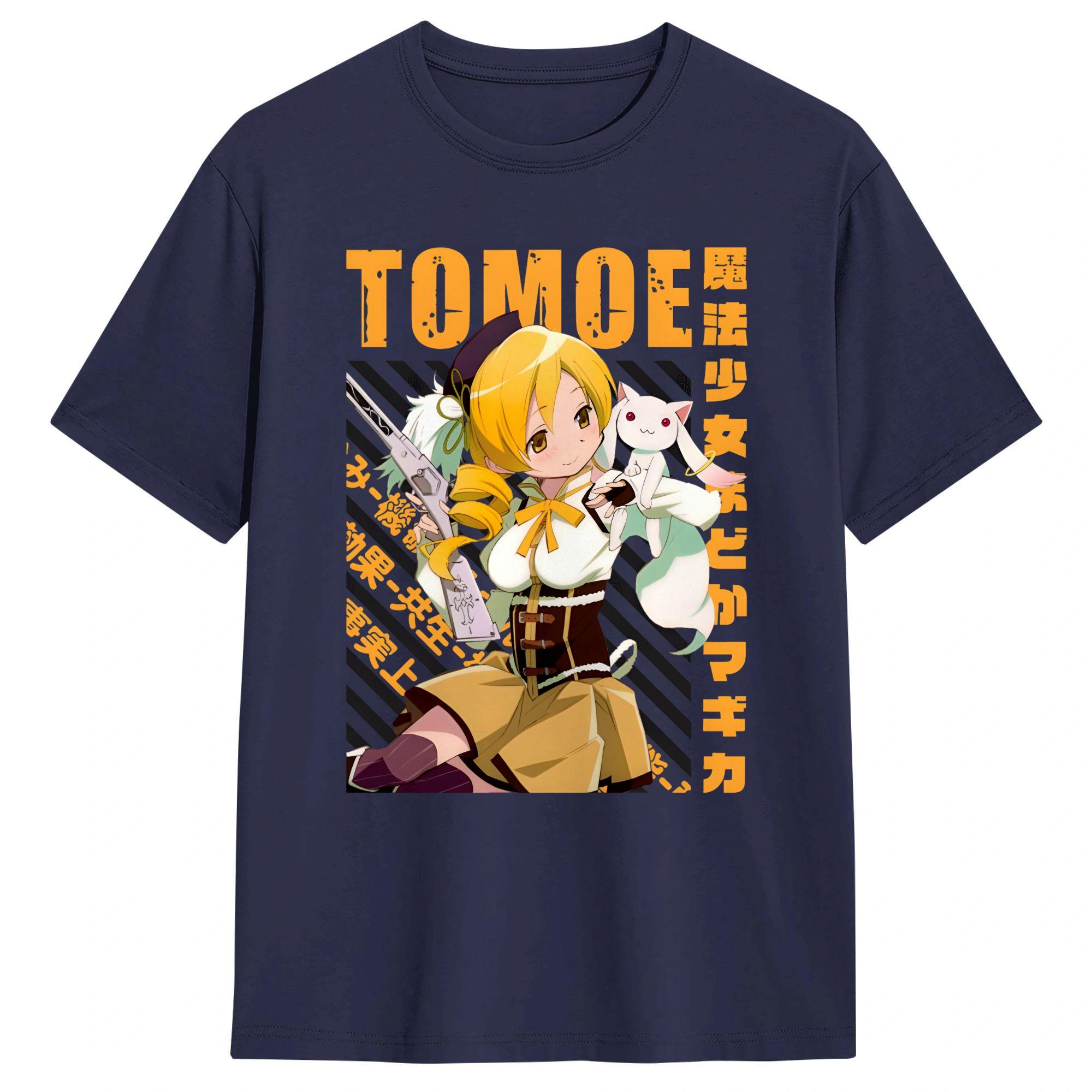 

Mahou Shoujo Magi Madoka Magica Cotton TShirt For Unisex Summer YK Fun T Shirts Leisure Tee Shirt Oversized Wholesale Tops 4XL