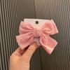Kids' Lace Bow Hair Clip - Korean Style, Versatile DIY Accessory for Girls' Ponytails
