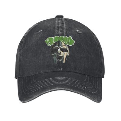 Madvillain Mf Doom Madlib Baseball Caps Fashion Denim Washed Cap Unisex Outdoor Running Golf Adjustable Fit Caps Hat