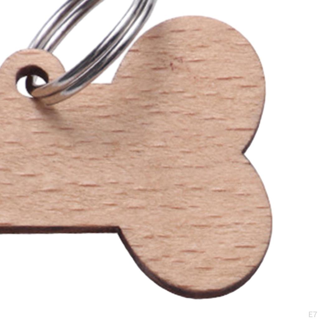 Unfinished Dog Tag Hanging Tags Craft Making Charms Prevent Pet Lost Embellishments Ornaments