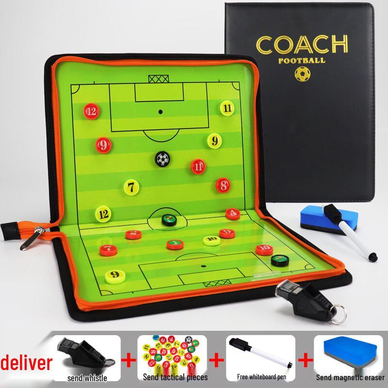 LISM Magnetic Folding Football Tactical Board