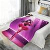 Anime O-Oshi no Ko Throw Lightweight 240g Flannel Blanket Soft Skin-friendly for Summer Cooling