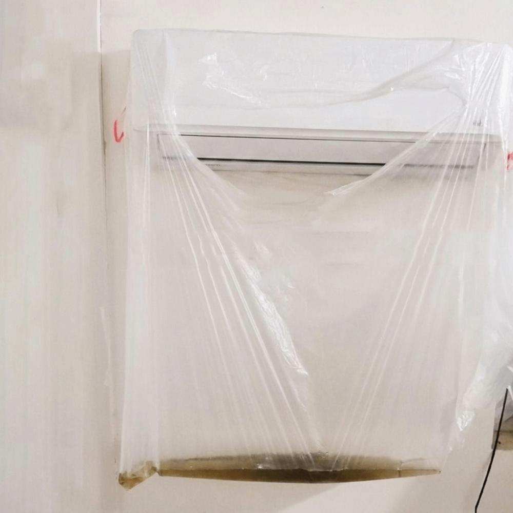 4PCS Transparent AC Sewage Collecting Bag Disposable Air Conditioner Sewage Bag Industry