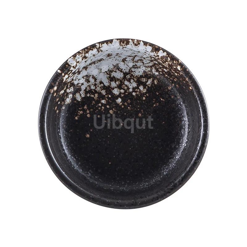 Sauce Seasoning Dipping dish Soy sauce tray Snack dishes Japanese Cuisine Commercial ceramics Round flavor dish ceramic bowl