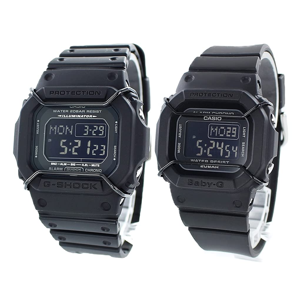 

[Casio] CASIO Pair Watch Men s Women s G-Shock x Baby G Pair Watch Black DW-D5600P-1JFBGD-501-1JF Watch