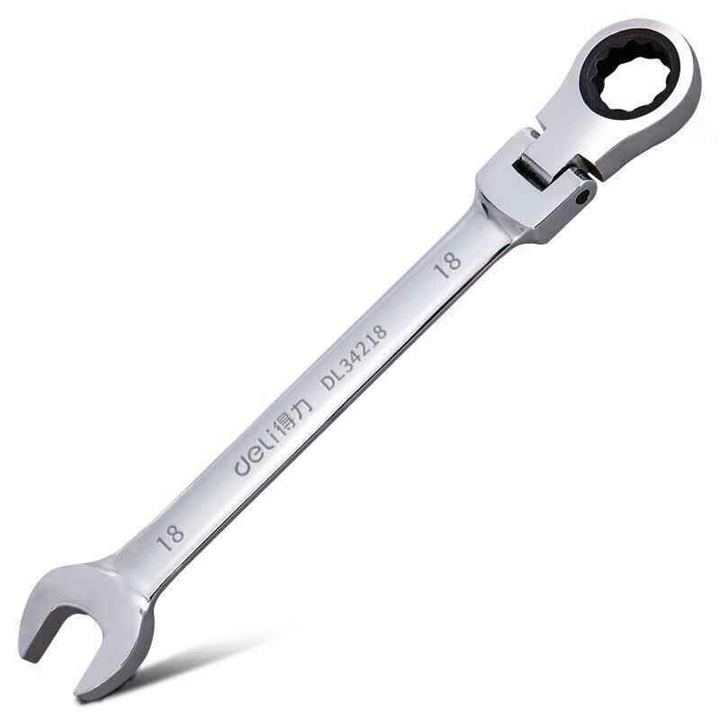 Deli 18mm Dual-Use Ratchet Wrench