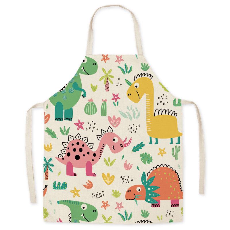 Logo Printed Kitchen & Catering Apron for Supermarkets and Milk Tea Shops
