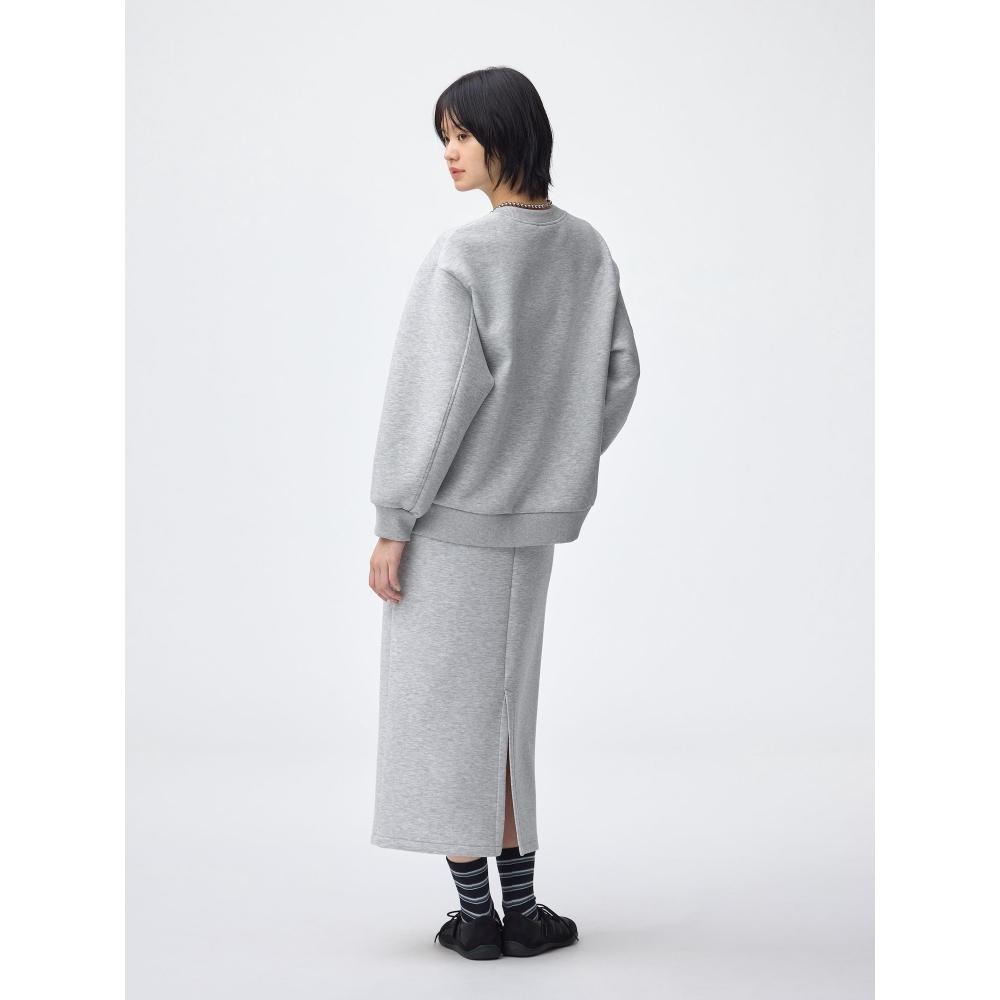 GU by Uniqlo Puff Sweat Narrow Skirt  Standard Length 83.0 To 87.0 Cm 