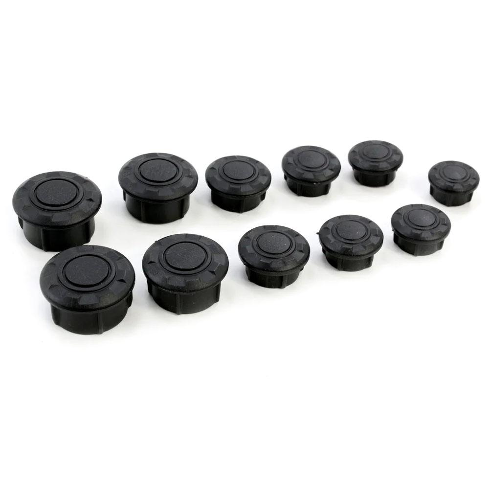 

For BMW R NINE T R NINET R9T R 9 T 9T Pure Racer Scrambler 2014-2023 Motorcycle Frame Cap Frame Hole Cover Caps Plug Decorative чёрный