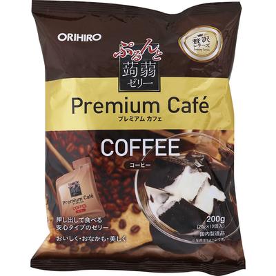 Orihiro Prandu Purunto Konnyaku Premium Cafe Coffee 20g X 10 Other (check Locks, Tongue Cleaners, Etc.) Jellies Other (check Locks, Tongue Cleaners, E