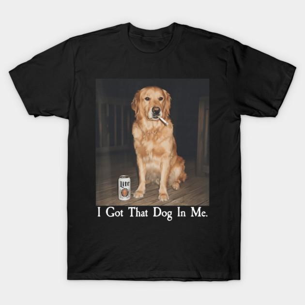 Ich habe diesen Hund in mir Golden Retriever Meme Grafik T-Shirt