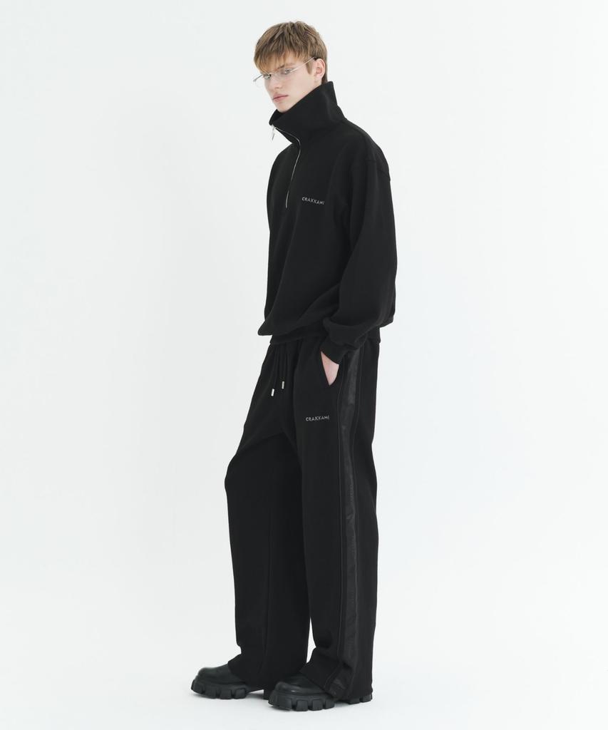 Keulaegemai Signature Tape Waffle Half-Zip