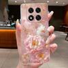 For Xiaomi Redmi Note 14 Pro+ Case Clear Soft TPU Fundas Butterfly Flower Cover For Redmi Note14 Pro Plus 5G Phone Cases Coque