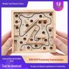 Dinosaur Wooden Puzzle for Children Ages 3-6: Educational and DIY Hand-Grasp Puzzle