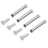 4Pcs Sturdy Fixing Chassis Fan Screws Enhanced Stability Quieter Operation Case Fan Screws Easy To Install Durable
