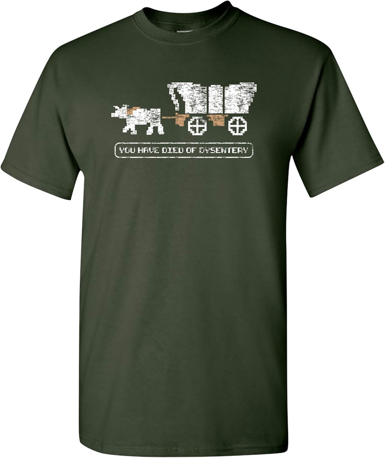 

You Have Died of Dysentery - Video Game Nostalgia T Shirt 5XL різнокольоровий