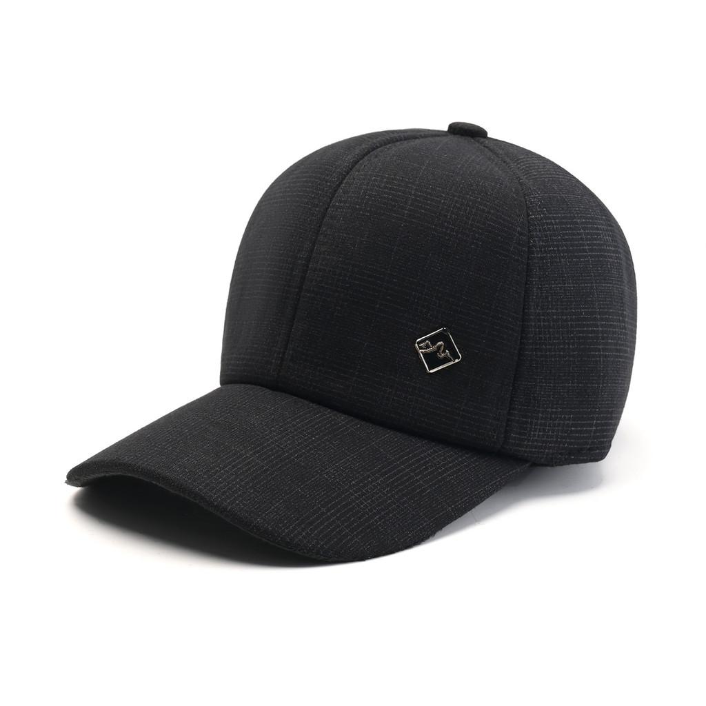 Winter Mens Baseball Cap With Fleece Lining For Warmth And Windproof Comfort