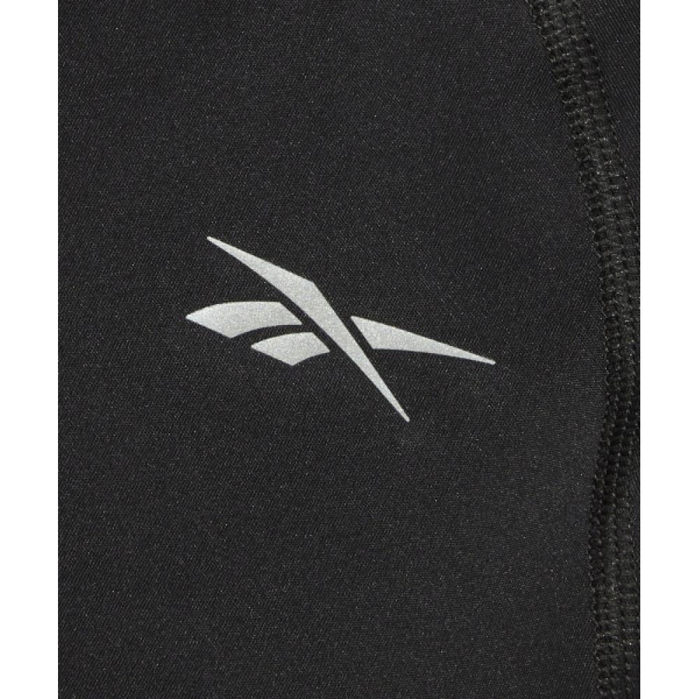 Reebok Running Half Zip Up T Shirt  W    Black  100075413