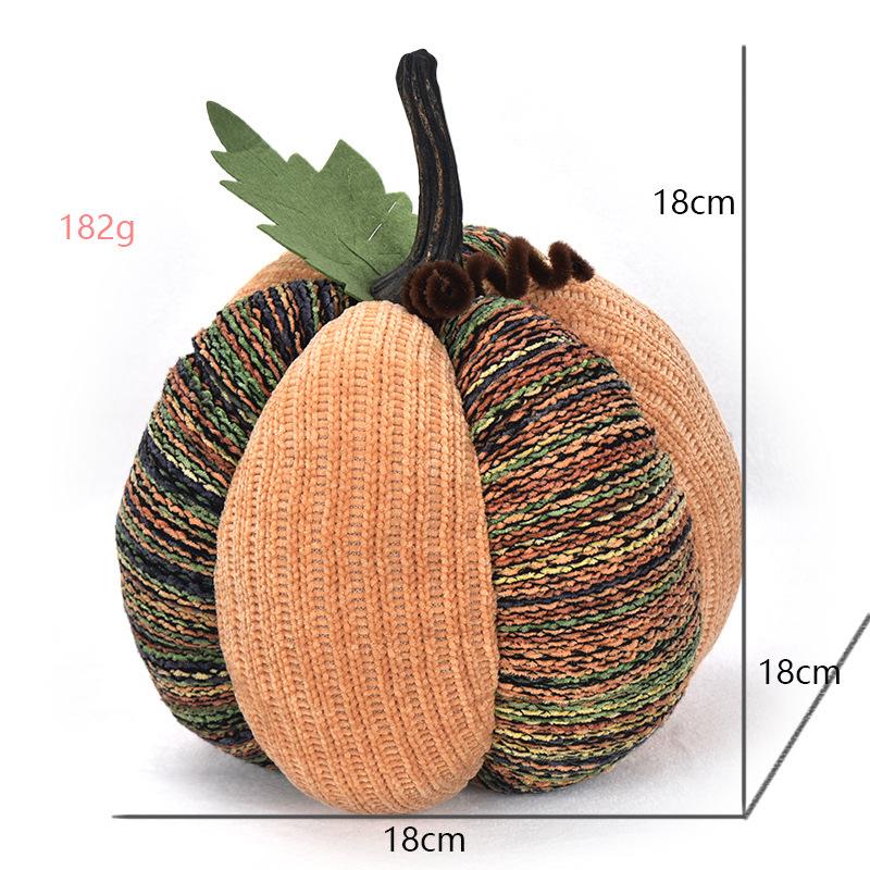 Ornamento Zucca Artigianale 2025 per Decorazioni del Giorno del Ringraziamento e della Festa del Raccolto