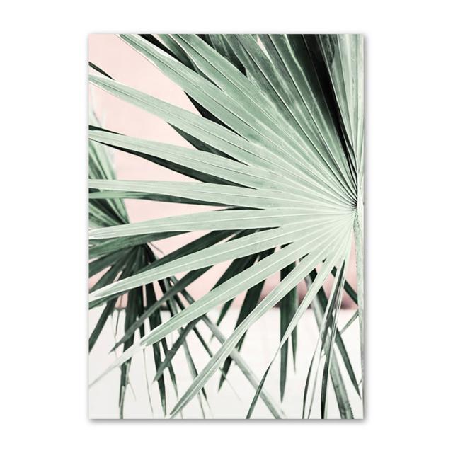 

Плакат с зеленым растением Monstra, марокканский розовый кактус, настенная живопись на холсте, печать, скандинавская гостиная, украшение дома, картина 21cm×30cm NoFrame