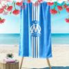 l'OM Logo Print Beach Towel, Large Soft Quick Dry Towel for Beach Camping Swimming