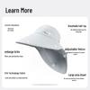 MISSION Women's Wide Brim Open-Top UV Sun Hat