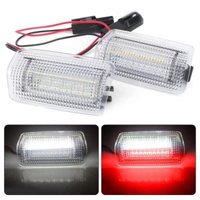 2PCS Led Car Door Courtesy Light Bulbs White For Toyota Land Cruiser 200 Series 150 Series Prado MK4 J150 For Lexus ES240 IS250