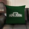 Brand P-Papa J-John'S Cushion Cover Summer Breathable Linen Organic Fabric Double-Sided Printing Sofa Pillow Case Home Decor